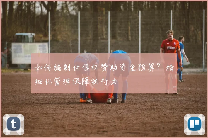 如何编制世俱杯赞助资金预算?精细化管理保障执行力